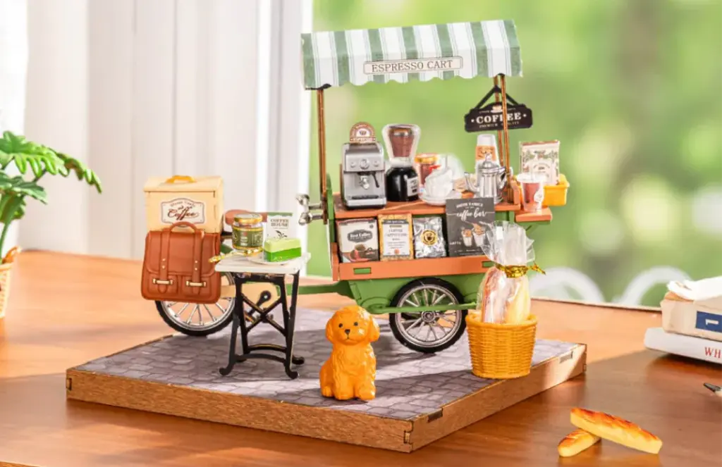 Aromatic Coffee Cart 12