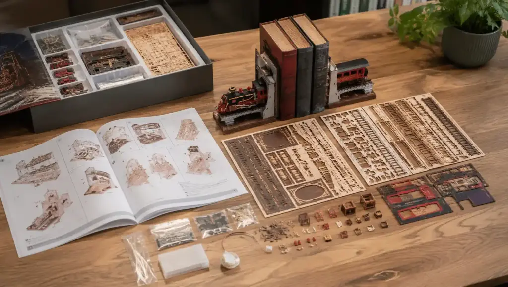 beginner book nook kit components and instructions
