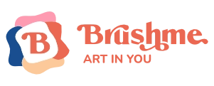 Brushme logo – paint by numbers, diamond painting and wooden puzzle brand