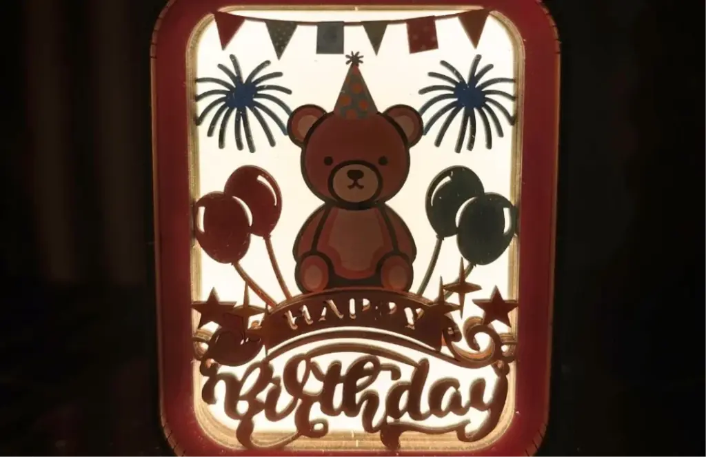 Birthday Bear 16