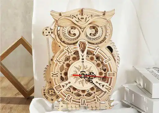 Owl Clock 18