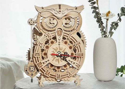 Owl Clock 12